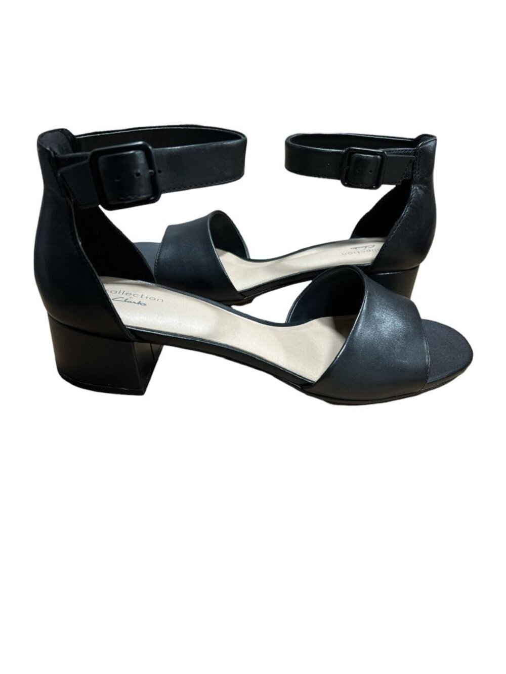 Clarks Womens Elisa Dedra Heeled Sandals Store Display with Minor Scratch